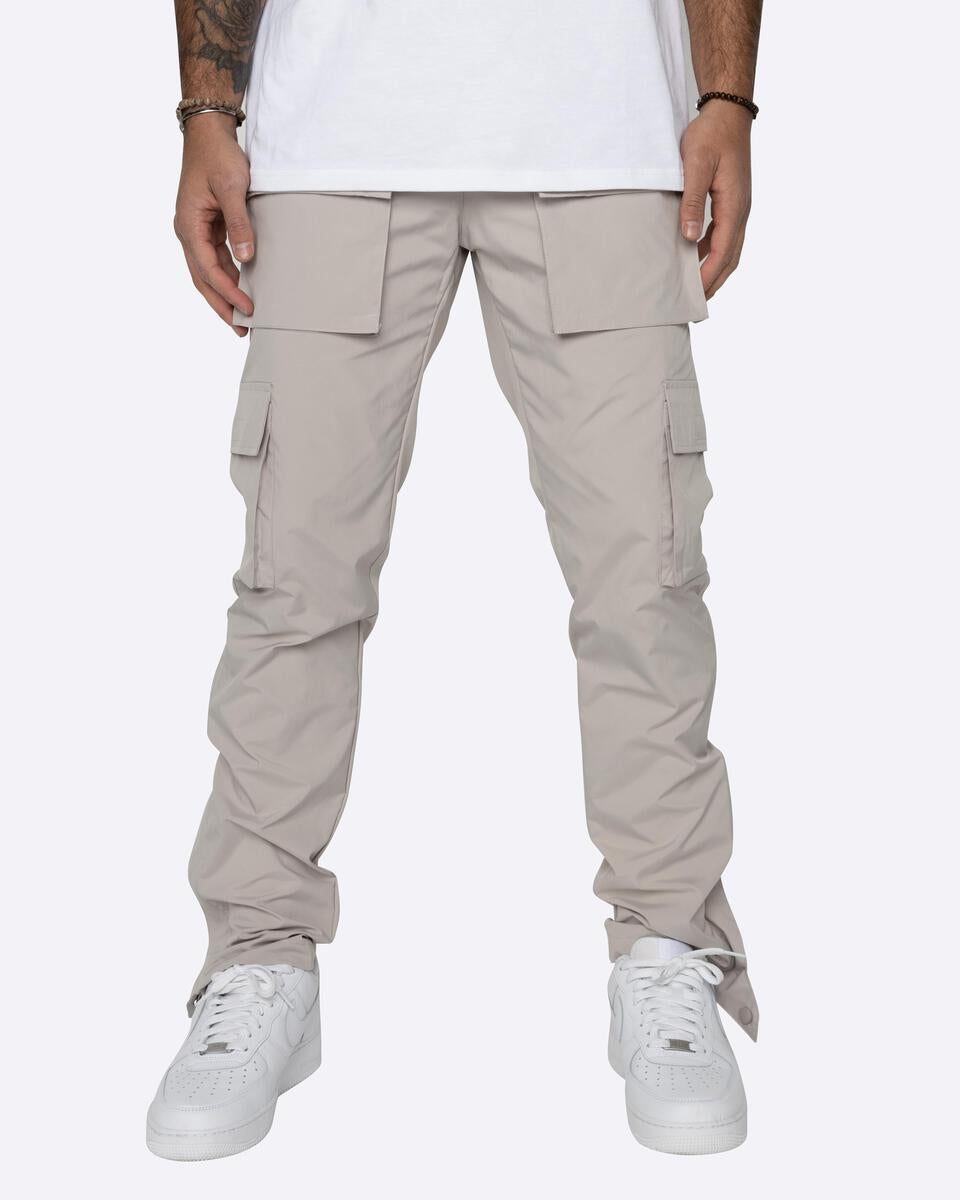 Snap Cargo Pants (Grey)