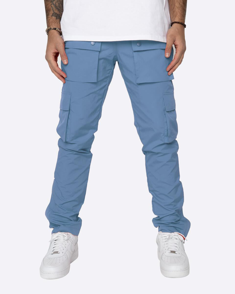 Snap Cargo Pants (Sky Blue)