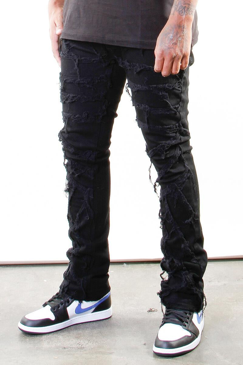 Union Stack Jeans (Black)