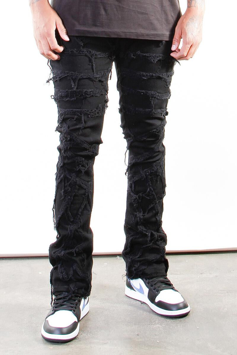 Union Stack Jeans (Black)